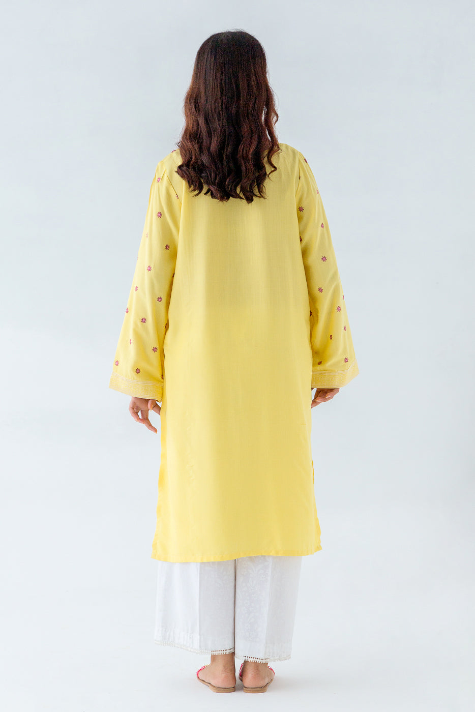 Beechtree - EMBROIDERED VISCOSE SHIRT (PRET)