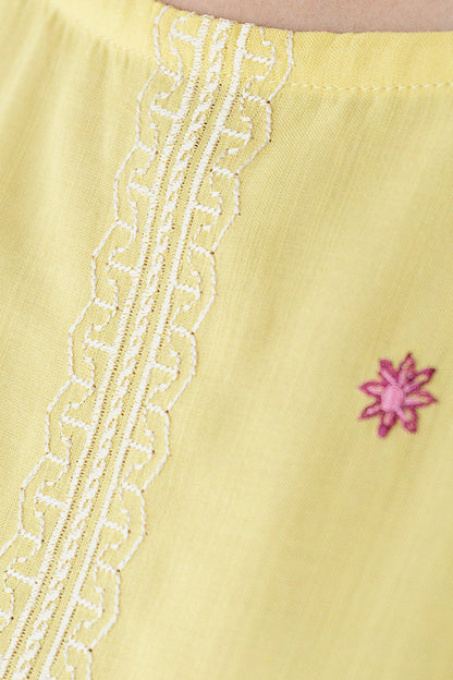 Beechtree - EMBROIDERED VISCOSE SHIRT (PRET)