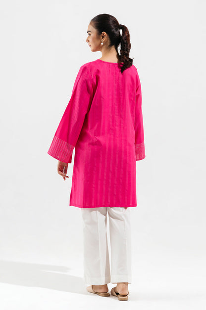 Beechtree - EMBROIDERED JACQUARD SHIRT (PRET)