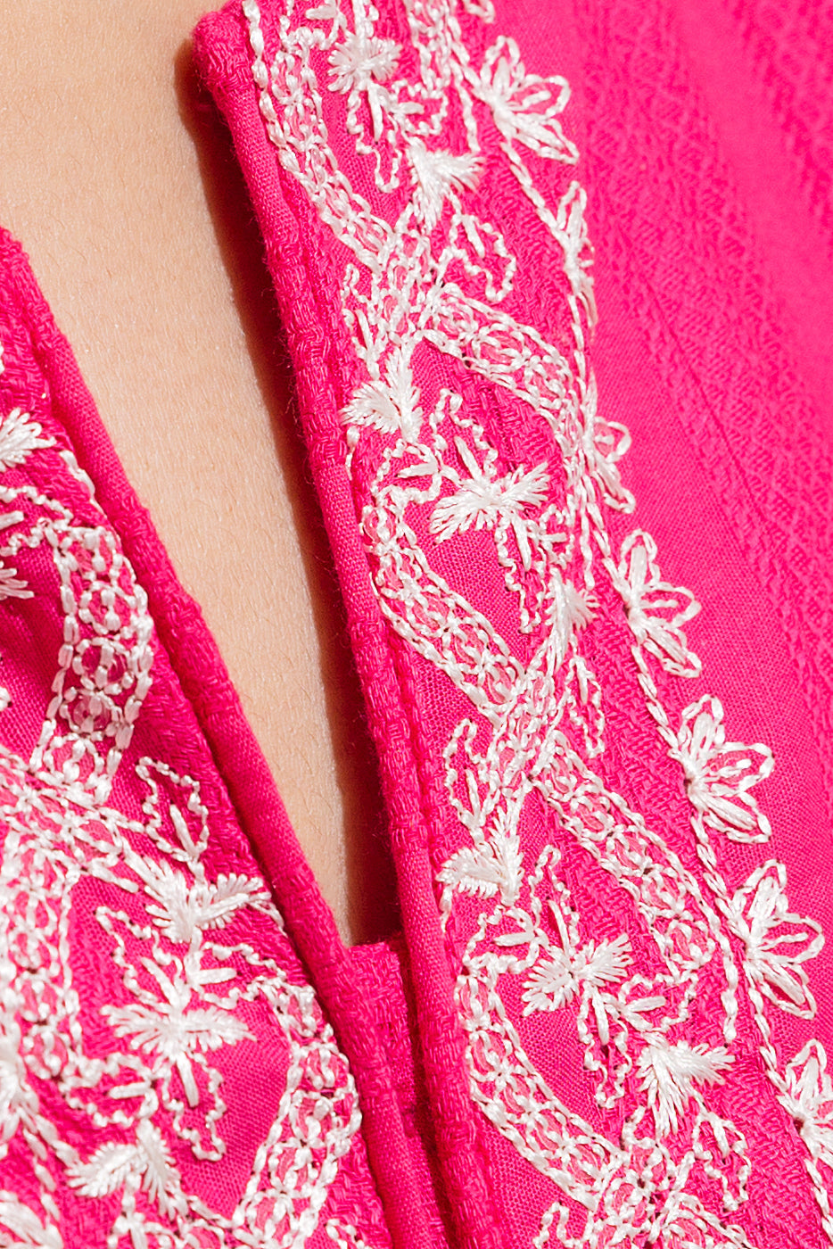 Beechtree - EMBROIDERED JACQUARD SHIRT (PRET)