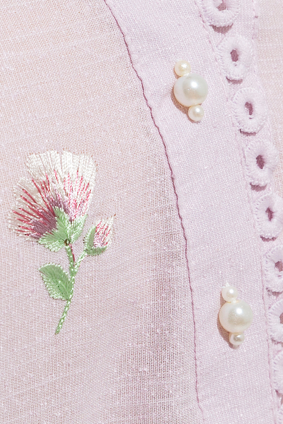 Beechtree - EMBROIDERED TEXTURED SHIRT (PRET)