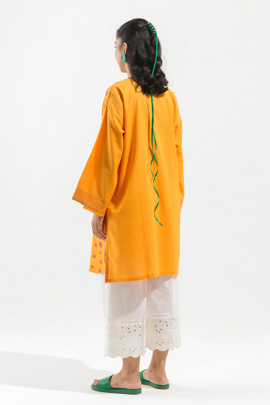 Beechtree - EMBROIDERED TEXTURED SHIRT (PRET)