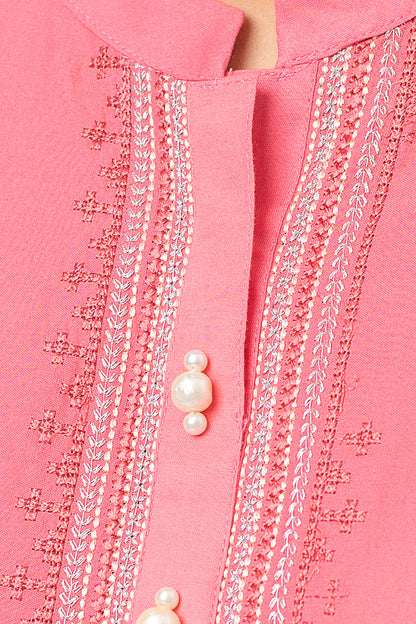 Beechtree - EMBROIDERED LAWN SHIRT (PRET)