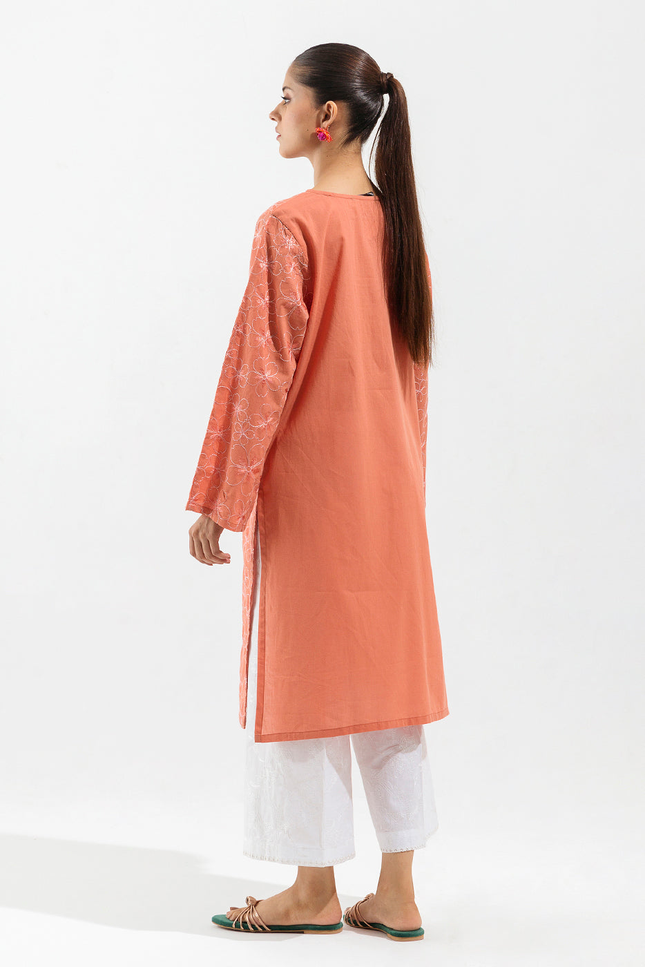 Beechtree - EMBROIDERED LAWN SHIRT (PRET)