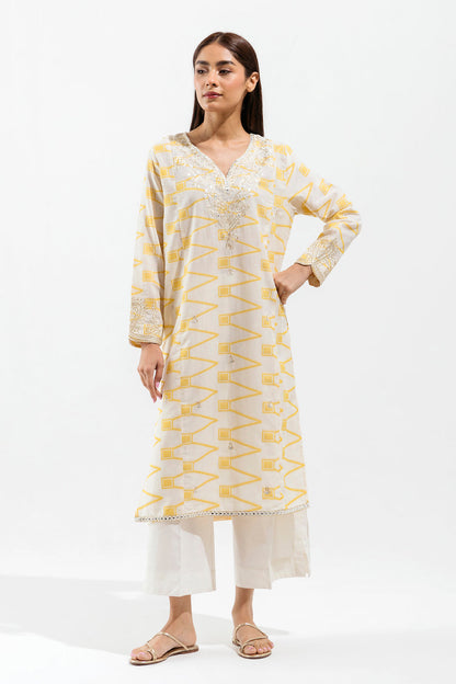 Beechtree - EMBROIDERED JACQUARD SHIRT (PRET)