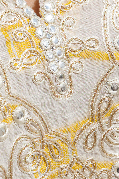 Beechtree - EMBROIDERED JACQUARD SHIRT (PRET)