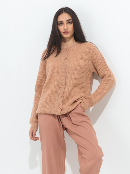 Beechtree - Dark Mink Straight Tailored Pants