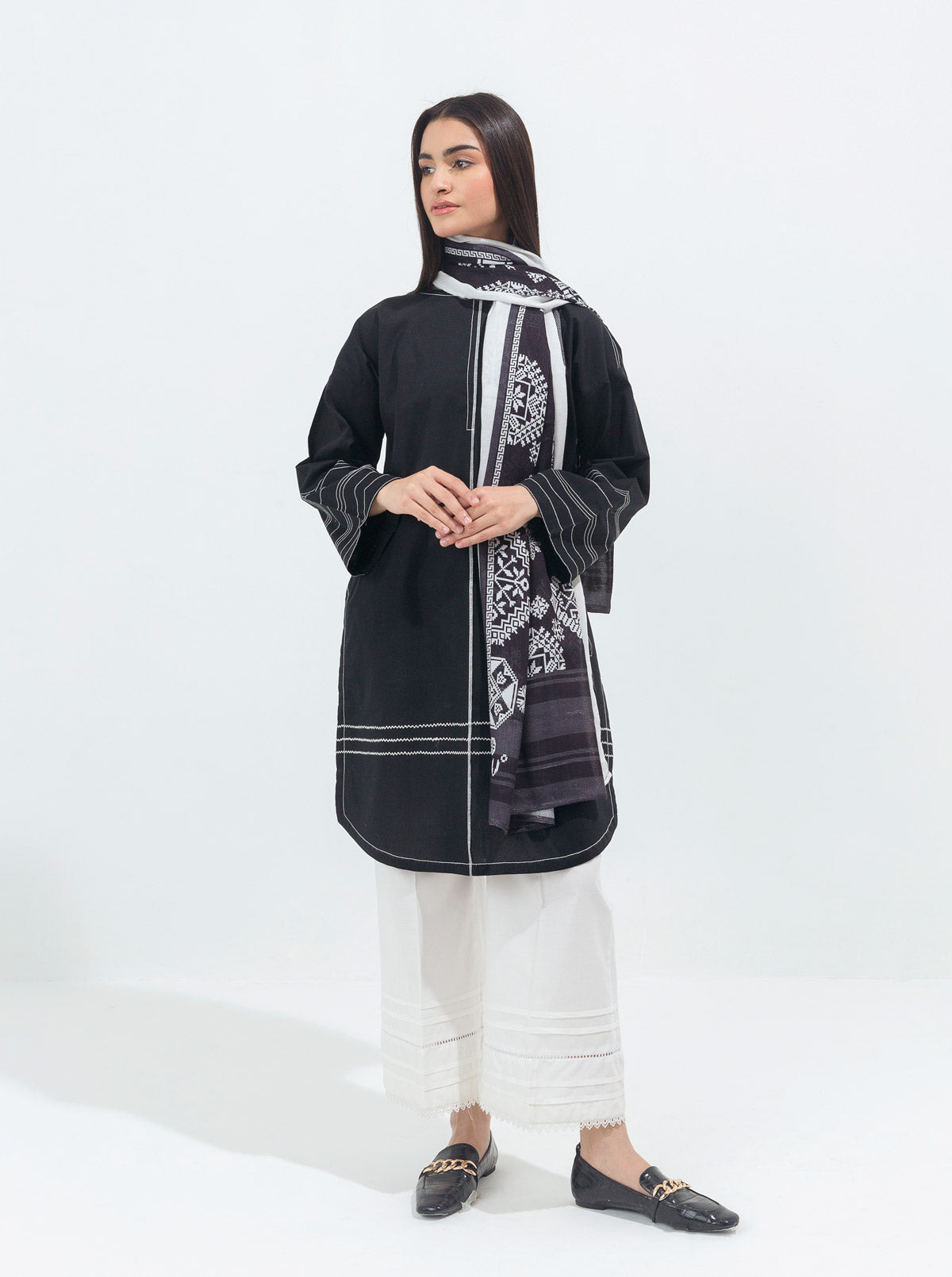 Beechtree - Basic Shirt With Stole