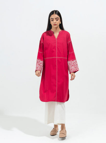 Beechtree - EMBROIDERED CAMBRIC SHIRT (PRET)