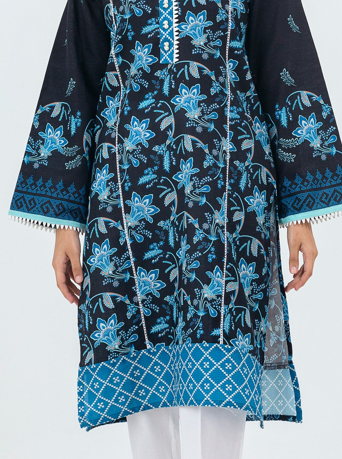 Beechtree - PRINTED KHADDAR SHIRT (PRET)