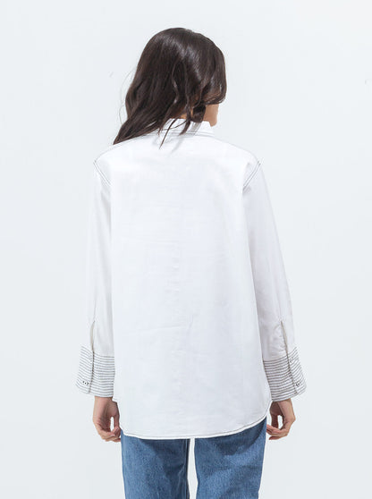 Beechtree - BASIC YARN DYED SHIRT (PRET)