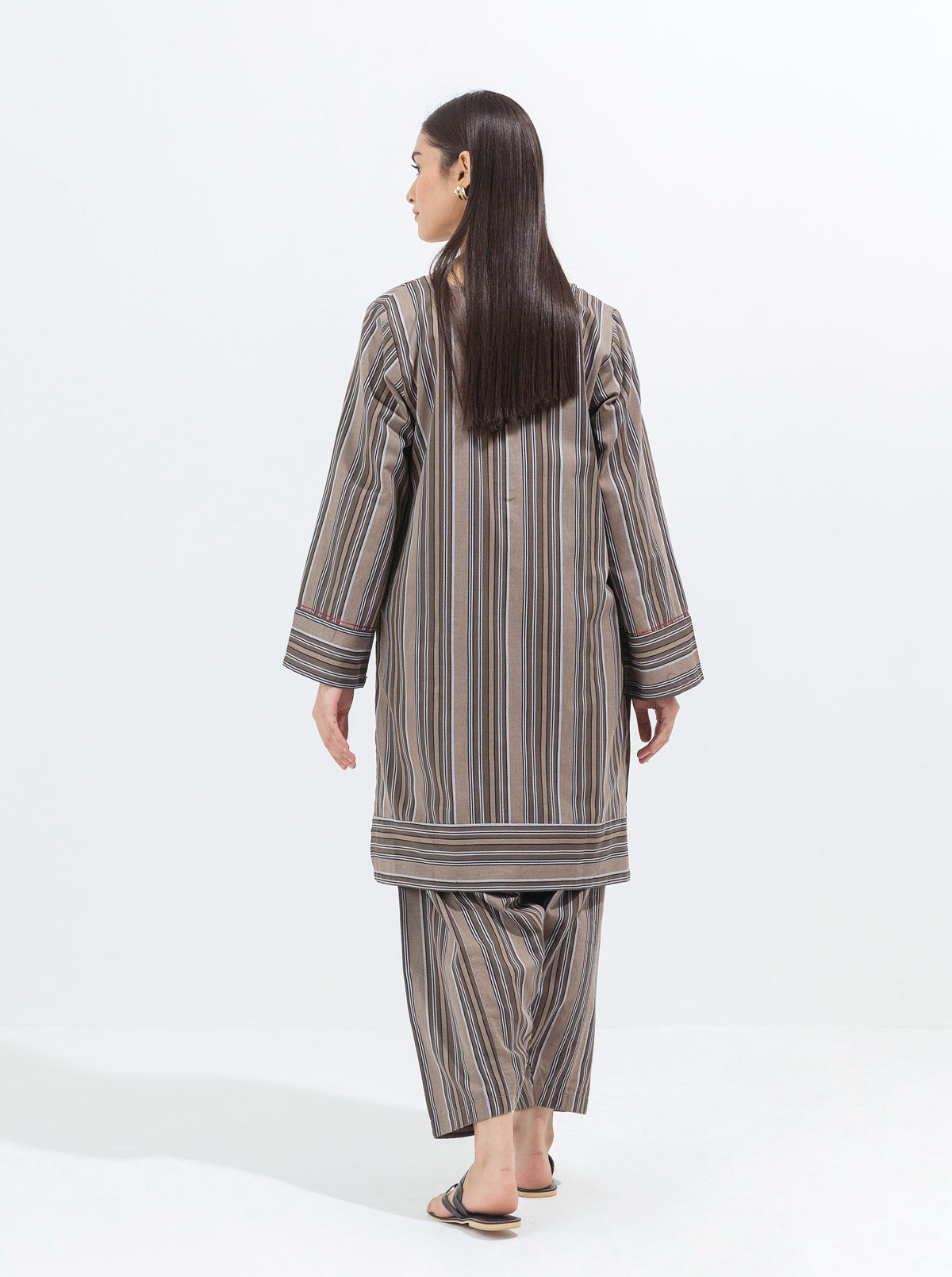 Beechtree - Embroidered Shirt With Shalwar