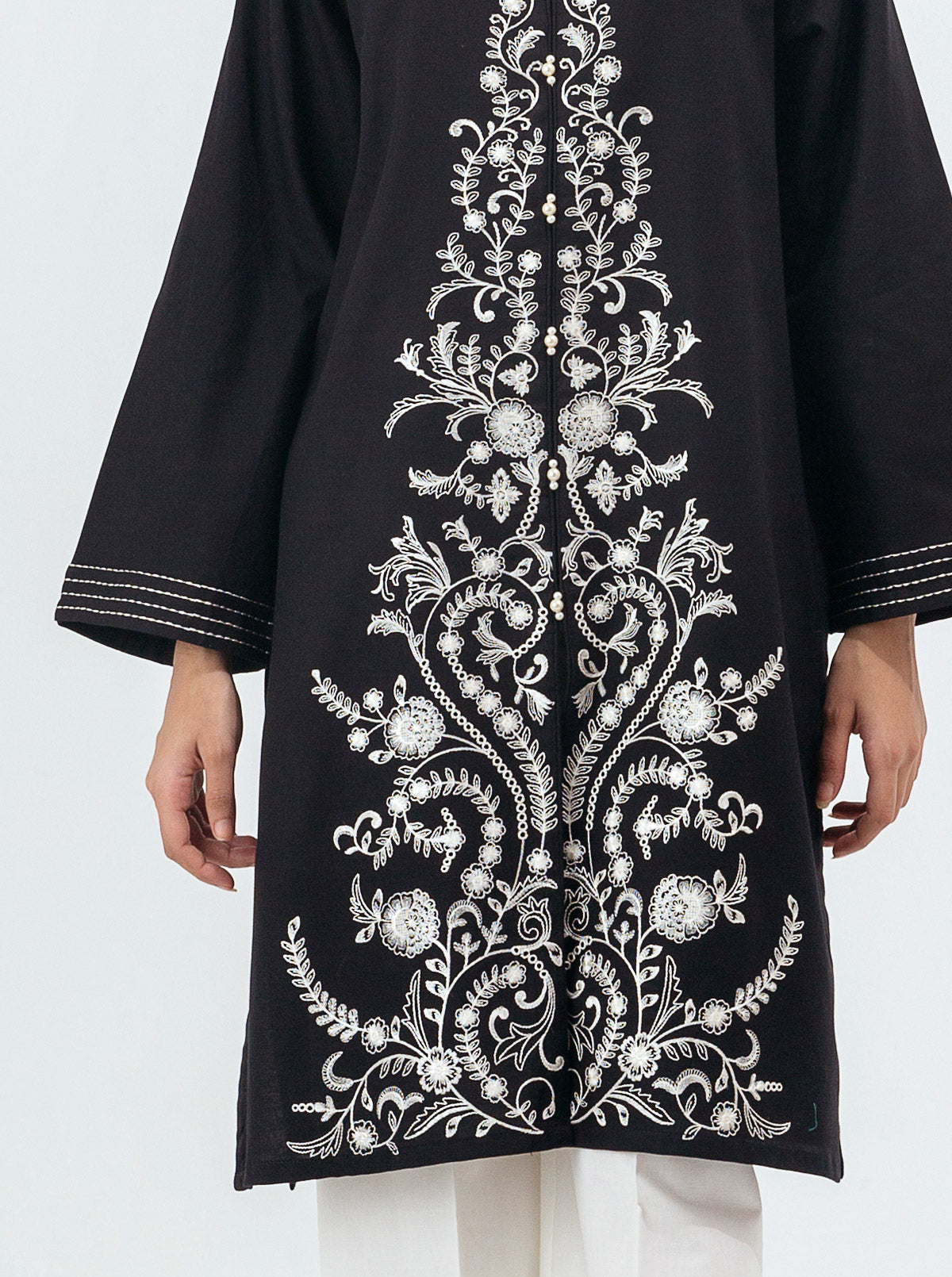 Beechtree - EMBROIDERED YARN DYED SHIRT (PRET)