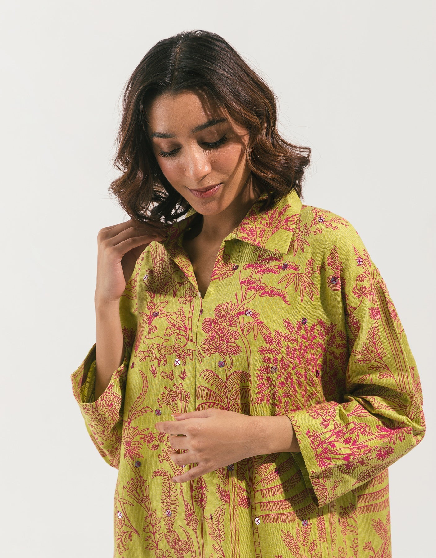 Beechtree - Hand Printed Top