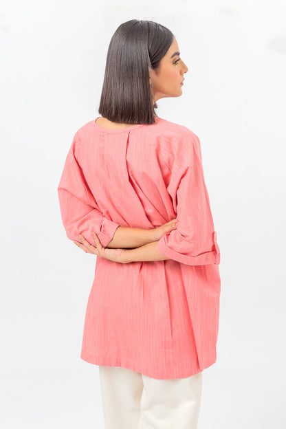 Beechtree - Brick Pink Hi-Low Top