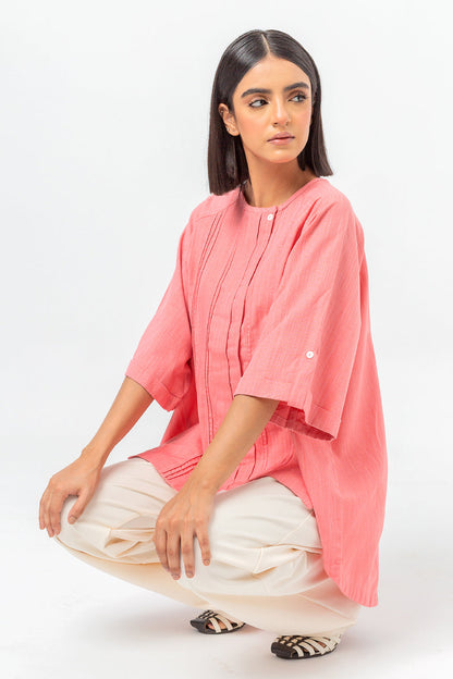 Beechtree - Brick Pink Hi-Low Top