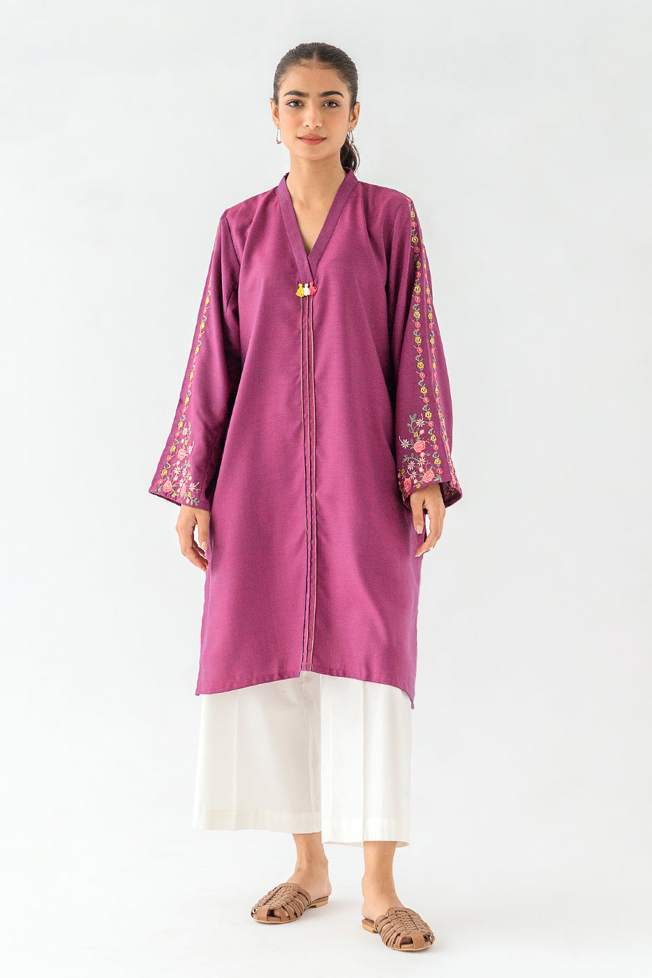Beechtree - EMBROIDERED  SHIRT (PRET)