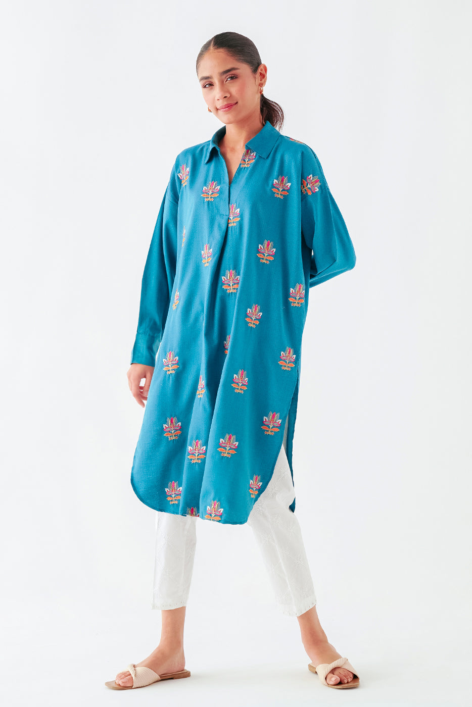 Beechtree - EMBROIDERED  SHIRT (PRET)
