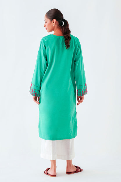 Beechtree - EMBROIDERED CHAMBRAY SHIRT (PRET)