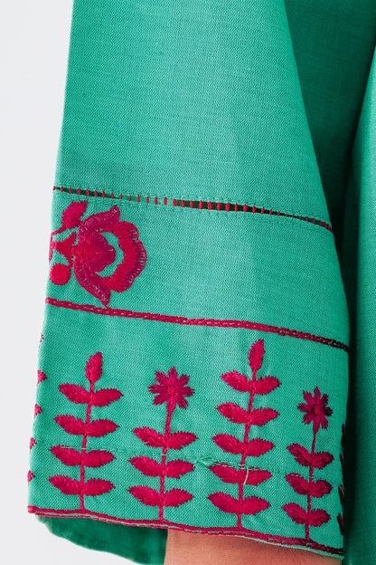 Beechtree - EMBROIDERED CHAMBRAY SHIRT (PRET)