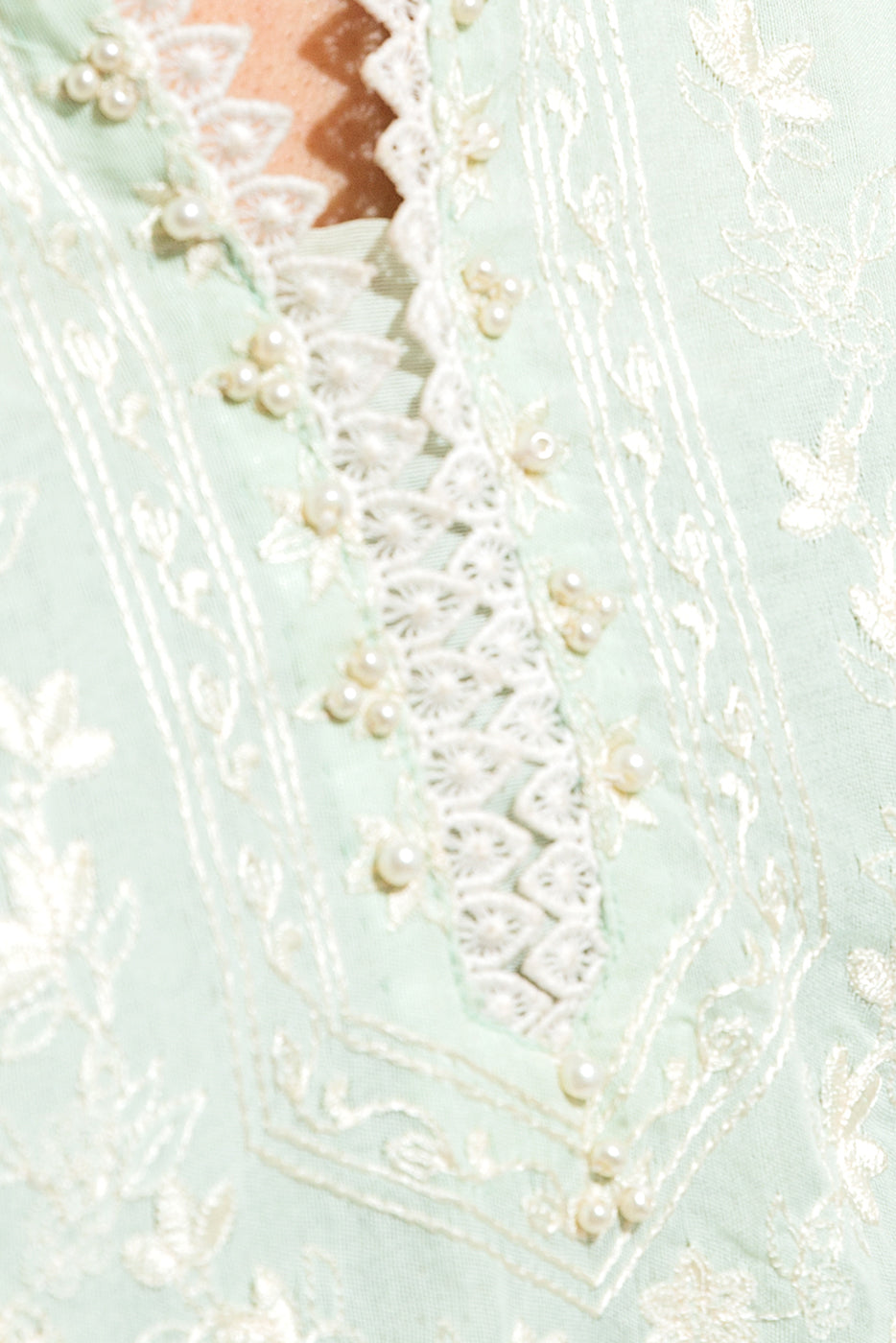 Beechtree - Embroidered Shirt With Dupatta