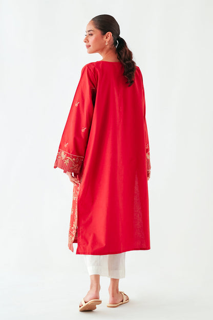 Beechtree - EMBROIDERED KHADDAR SHIRT (PRET)