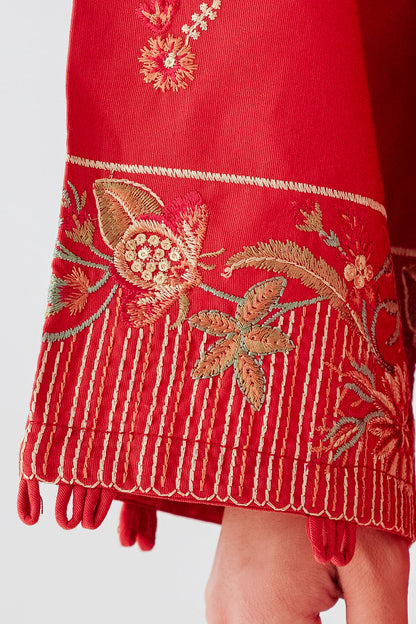 Beechtree - EMBROIDERED KHADDAR SHIRT (PRET)