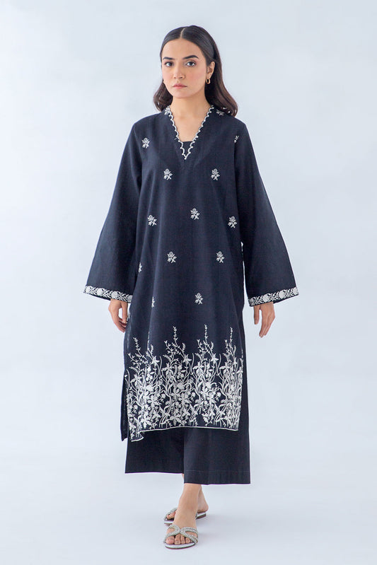 Beechtree - EMBROIDERED DORIA JACQUARD SHIRT (PRET)