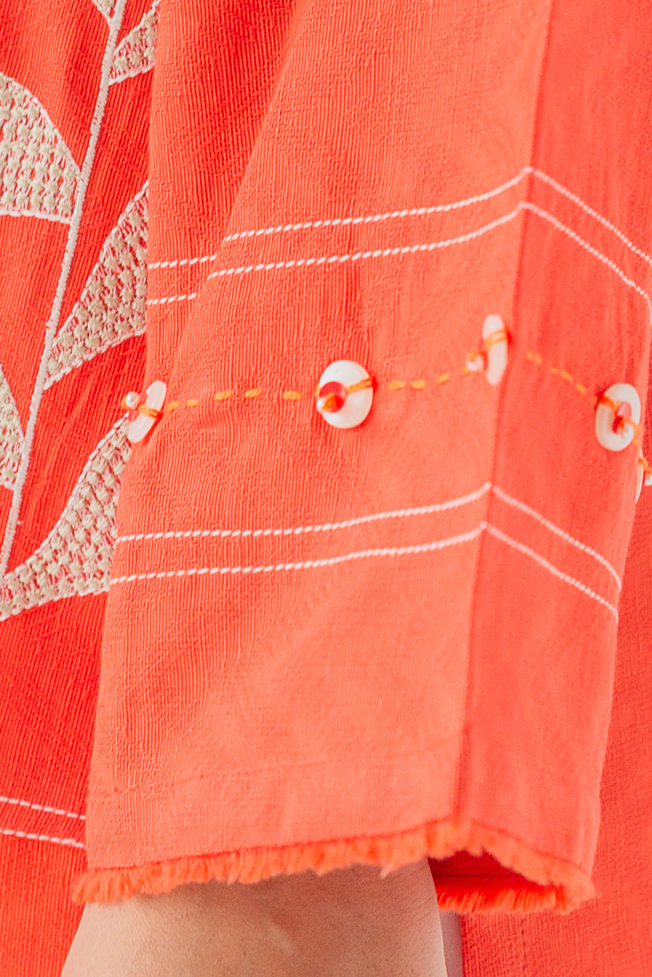 Beechtree - EMBROIDERED KHADDAR JACQUARD SHIRT (PRET)
