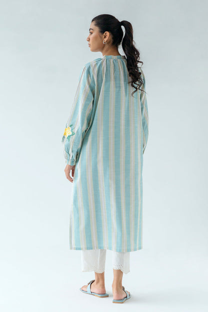 Beechtree - EMBROIDERED YARN DYED SHIRT (PRET)