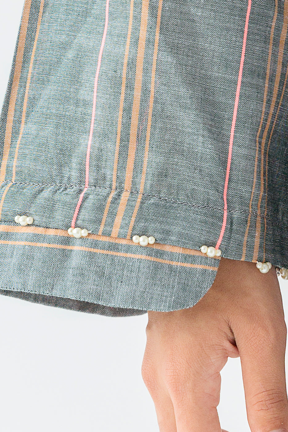 Beechtree - EMBROIDERED YARN DYED SHIRT (PRET)