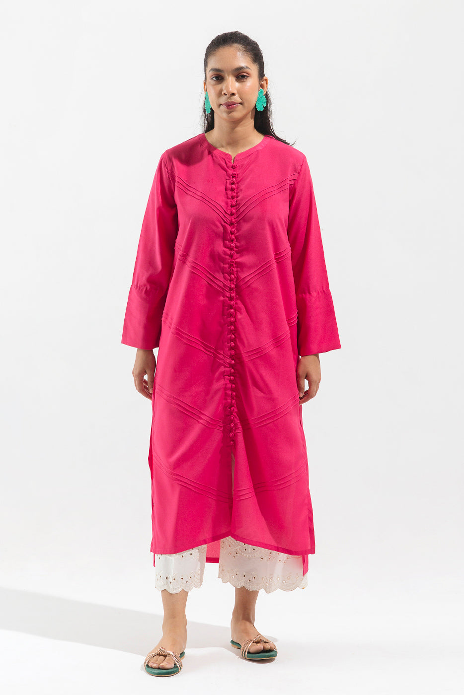 Beechtree - SOLID CREPE SHIRT (LUXURY PRET)