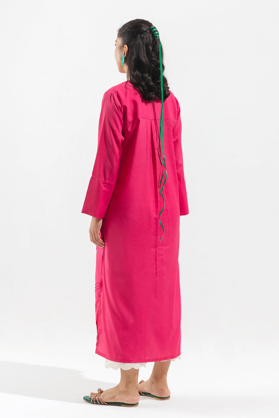 Beechtree - SOLID CREPE SHIRT (LUXURY PRET)