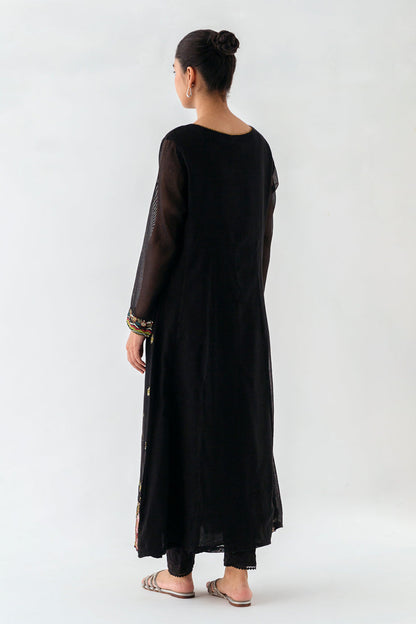 Beechtree - EMBROIDERED COTTON NET SHIRT (LUXURY PRET)