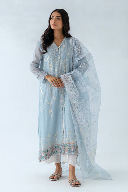 Beechtree - 2 PIECE EMBROIDERED KARANDI SUIT (LUXURY PRET)