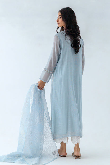 Beechtree - 2 PIECE EMBROIDERED KARANDI SUIT (LUXURY PRET)