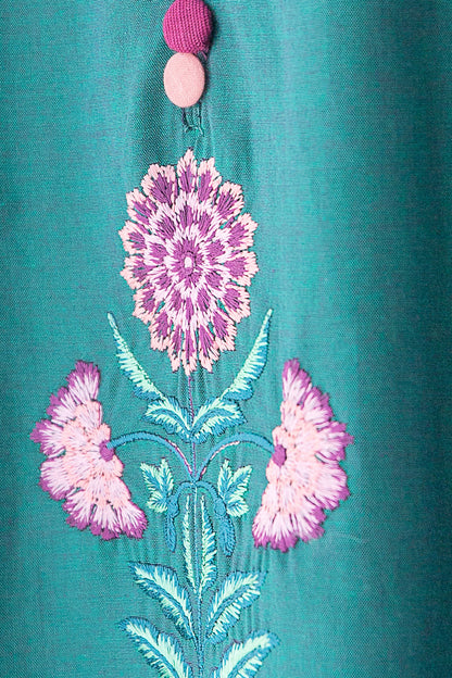 Beechtree - EMBROIDERED CHAMBRAY SHIRT (PRET)