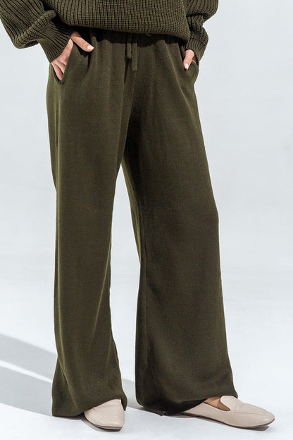 Beechtree - Knitted Wide Leg Trouser