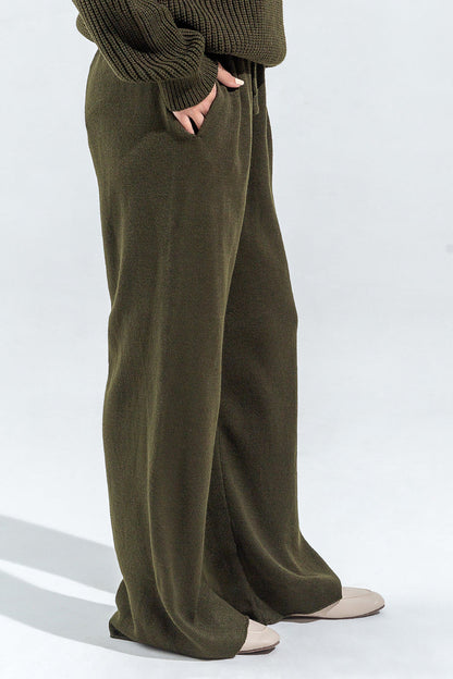 Beechtree - Knitted Wide Leg Trouser