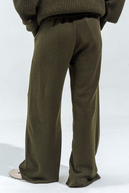 Beechtree - Knitted Wide Leg Trouser