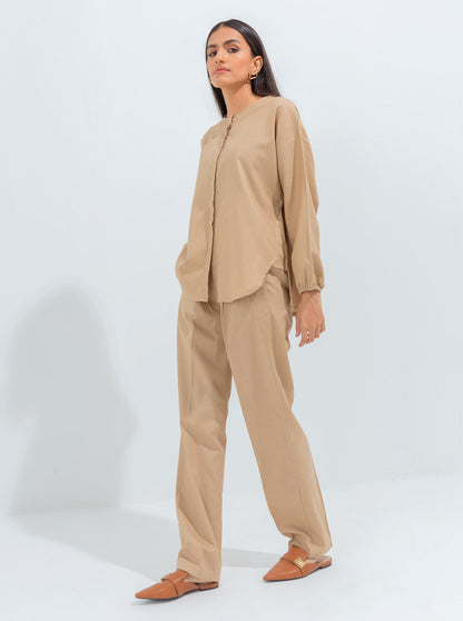 Beechtree - Beige Co-Ord Set