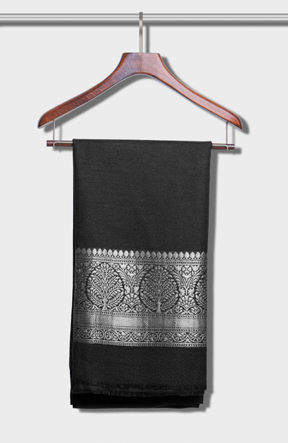 Seran - Black Silver - Shawl