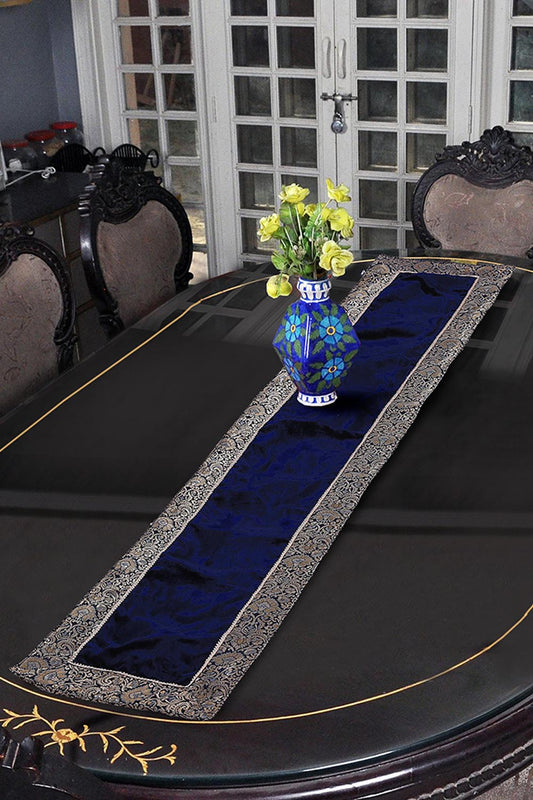 Nishat Linen - Blueberry Table Runner