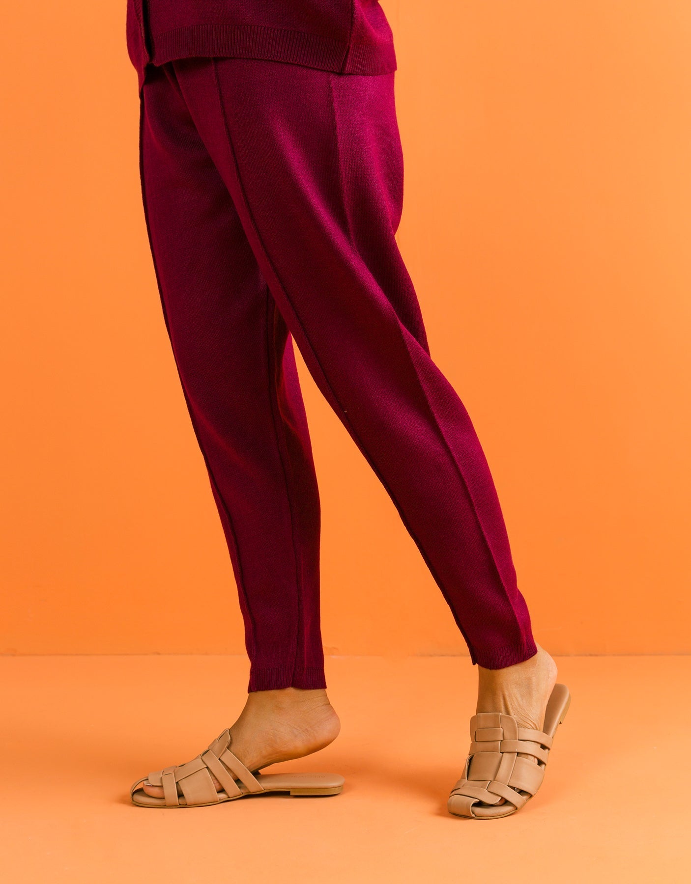 Beechtree - Purple Solid Coloured Pants