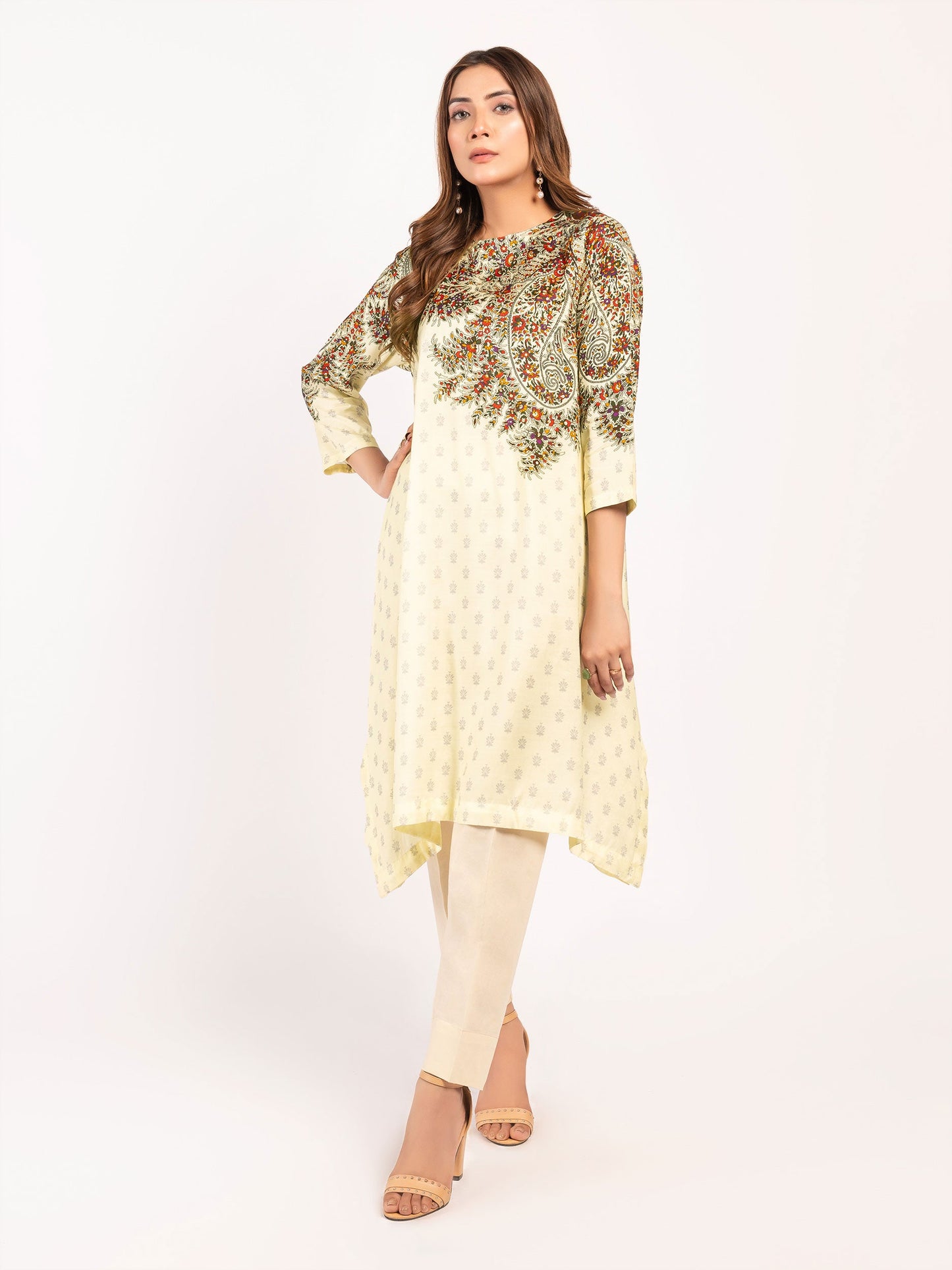 Limelight - Silk Shirt-Printed (Pret)