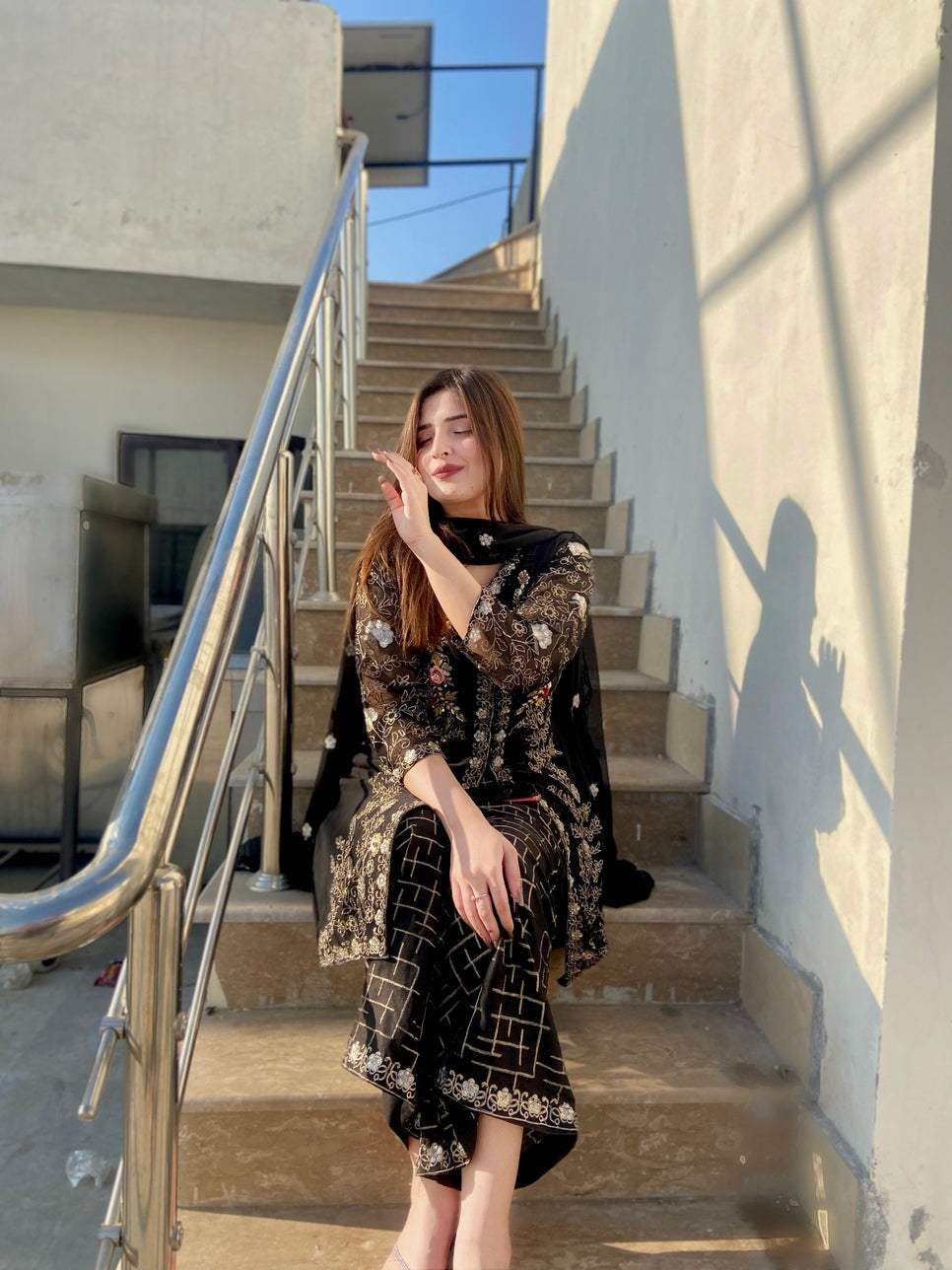 Four Season Boutique - NOOR JAHAN BLACK