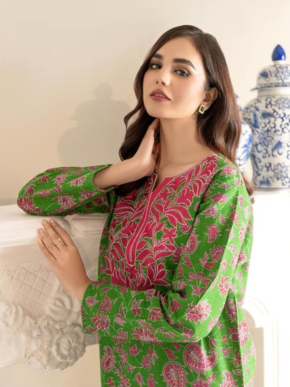 Khaddar Shirt-Embroidered(Unstitched)