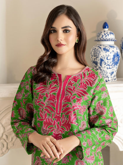 Khaddar Shirt-Embroidered(Unstitched)