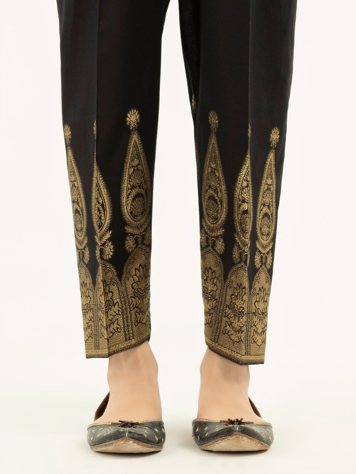 Limelight - Jacquard Straight Trousers(Pret)