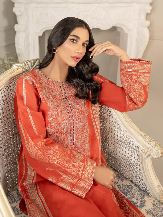 Limelight - Khaddar Shirt-Embroidered(Unstitched)